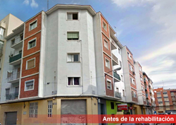 Edificio sin rehabilitar