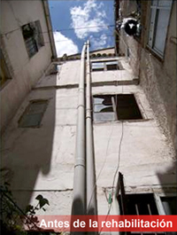 Edificio sin rehabilitar